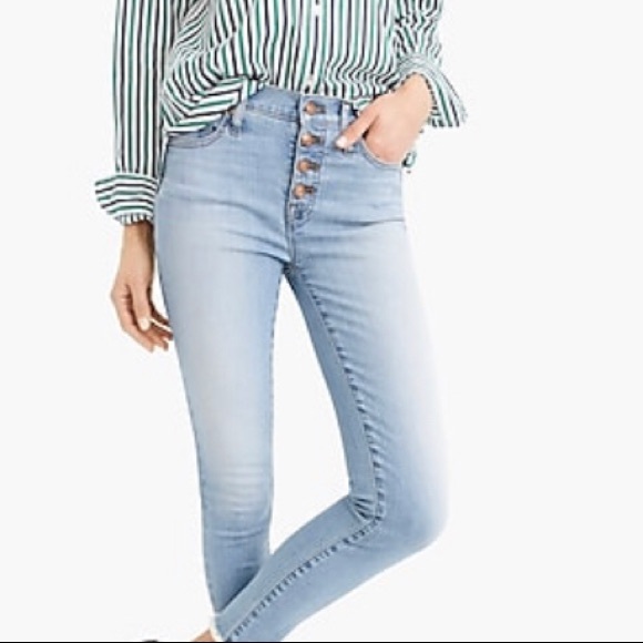 J crew 9 high rise toothpick Clearance